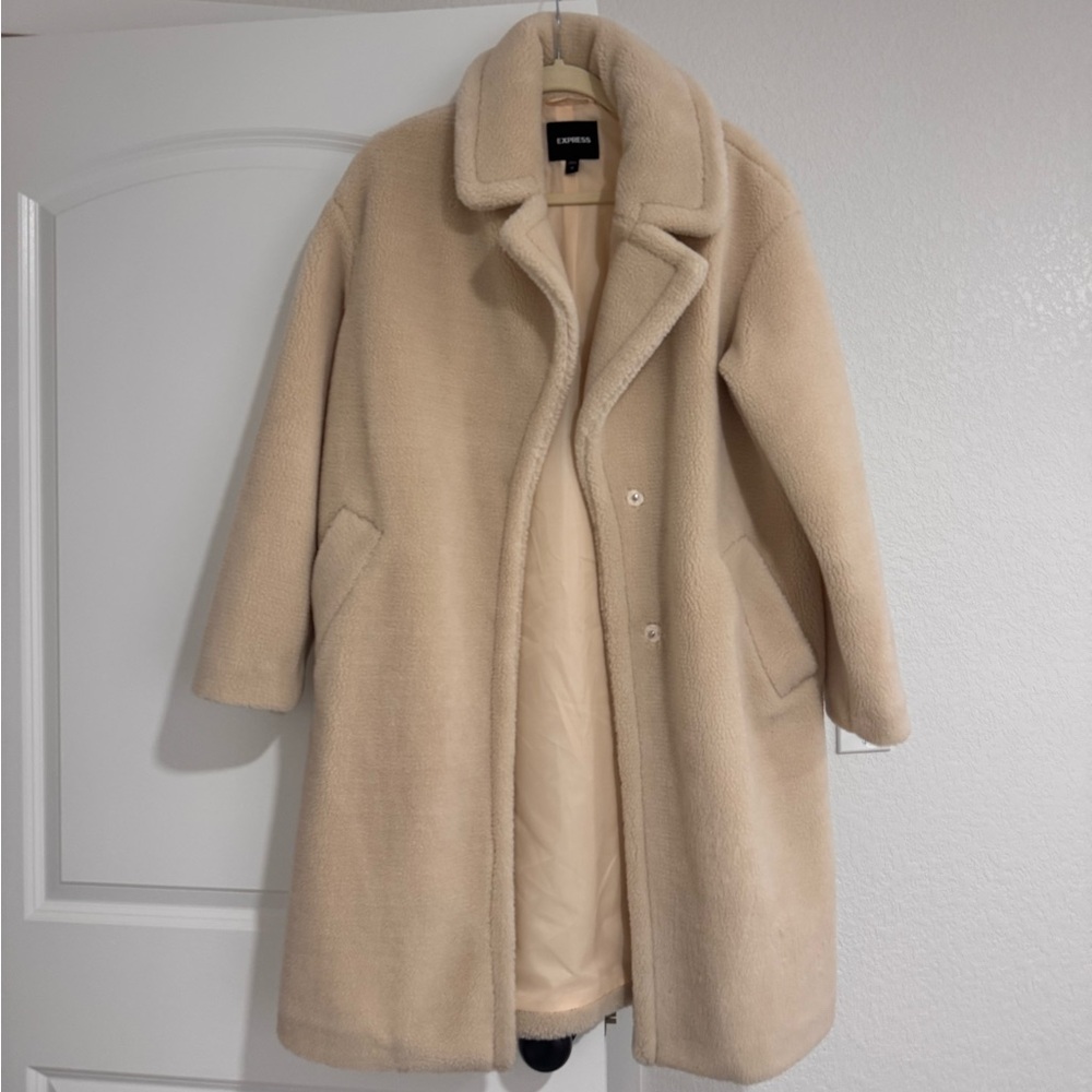 Express teddy coat